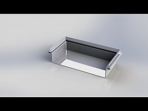 Miter Flange | SolidWorks Sheet Metal Basics for Beginners