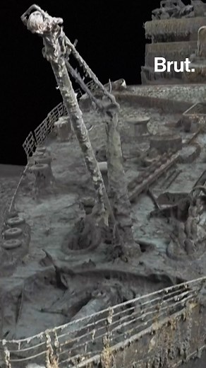 New underwater images show the Titanic shipwreck with detail and clarity that has never been achieved before … | Brut