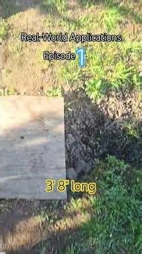 Real-World Applications #1: Finding the Measurements from One Side of the Creek to Another!