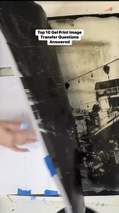 Free Virtual Workshop! I ran a workshop the other week for my followers, and it was so fun that I am doing it again! Join my FREE Virtual workshop for beginners! 🎨✨I get so many questions about some of the basics of this process🎨 Gel basics with image transfer🔗 Reserve your spot now! https://www.bluelavaartacademy.com/free-workshop Oh and Question #11How it works: It is magic, well actually a bit of science. The toner in the laser print repels the acrylic paint and lets it stay on the gel pla