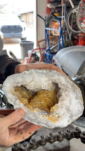 Big ole glued geode