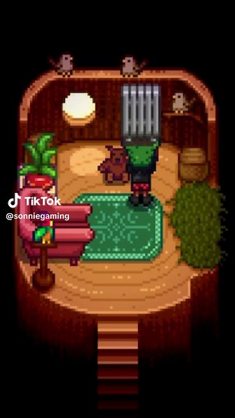 Leo's Cozy Treehouse in Stardew Valley