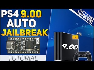 Auto Load PS4 Jailbreak with ESP32-S2 on a 9.00 PS4