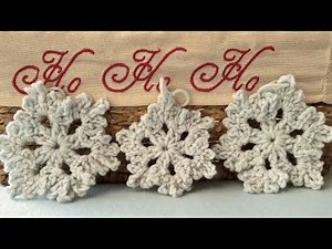 Easy Crochet Snowflake