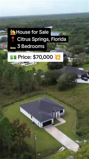 3-Bedroom Home for Sale in Citrus Springs, Florida