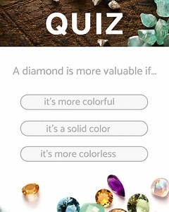 ⚡**QUIZ** ⚡ Test your knowledge of gemstones in our new quiz! 💎 You’ll answer questions about gemology, diamonds, rubies, and tons of other precious gems. Curious to find out if you’d get a good score? Click here to take our quiz now.👇 | International Gem Society