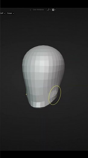 BLENDER Practicando esculpir una cabeza | #164