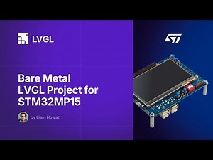 Bare Metal LVGL Project for STM32MP13