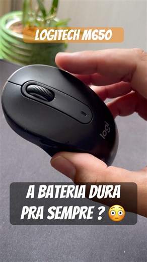 Logitech M650 Bluetooth Mouse - The battery lasts a long time!
