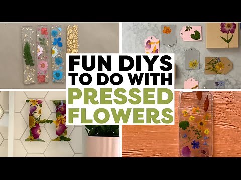 Try These Fun Pressed Flower DIYs! 🌸🌼 | HGTV Handmade