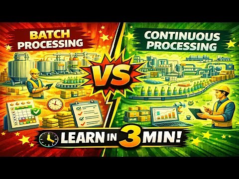 Batch Processing vs Continuous Processing
