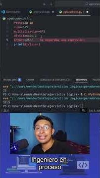 Operadores matemáticos en python