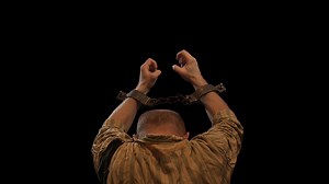 Prisoner In Chains - Alpha Stock Footage SBV-300914817 - Storyblocks