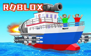 Roblox造船寻宝：借助小伙伴们的船只探险，个个都是人才！灰狼