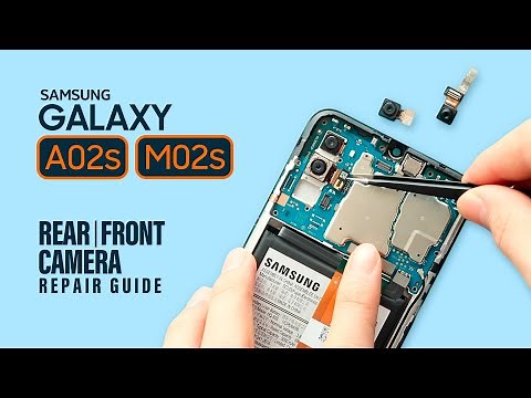 Samsung Galaxy A02S Front & Back Camera Replacement | M02s