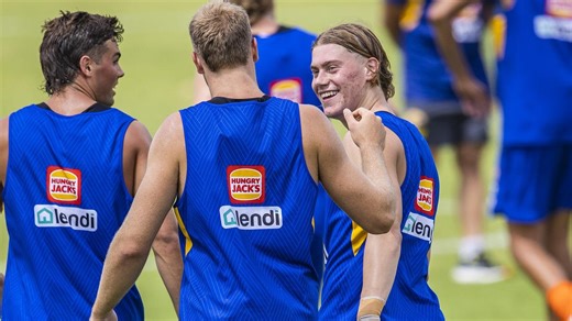 Reid goes through his paces