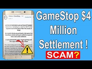 Aldana Vs GameStop Settlement Legit Or Scam 🔥 Real Cash or Clever Scam?