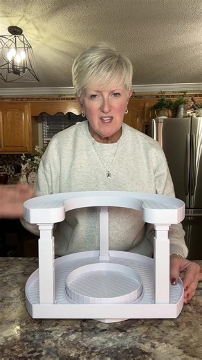 Optimize Your Kitchen with a Two-Tier Spinning Spice Rack