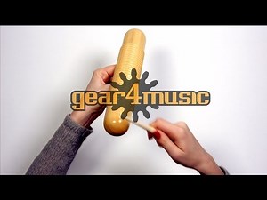 Wooden Guiro by Gear4music