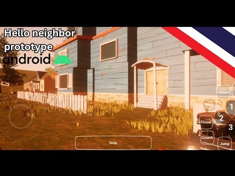 Hello neighbor prototype review gameplay Speedrun🧡🦊