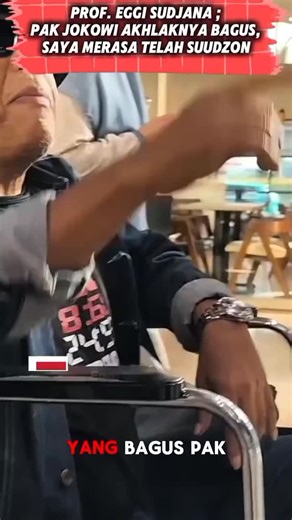Purwanto M. Ali on Instagram: "Prof Eggi Sudjana : " Pak Jokowi Akhlaknya Bagus, Padahal Sudah Difitnah, Tetapi Menerima Kami Dengan Baik. Saya Merasa Telah Su'udzon " #jokowi #akhlak #bagus #restoratifjustice"