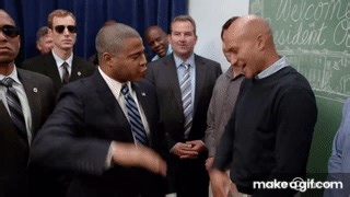 Key & Peele - Obama Meet & Greet on Make a GIF