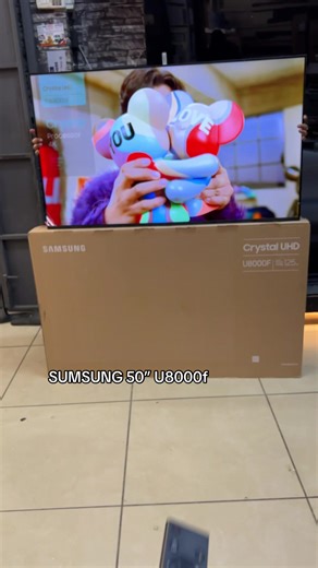 Samsung 50U8000F is a 2025 Crystal UHD 4K Smart TV featuring a 50-inch LED screen, Crystal Processor 4K, Tizen OS with One UI, and HDR10 support, offering 4K Upscaling, Motion Xcelerator, and a slim MetalStream Design with standard 60Hz refresh rate and 3 HDMI/1 USB ports, designed for affordable smart viewing and basic gaming. Display & Picture Screen Size: 50 inches Resolution: 4K Ultra HD (3840 x 2160) Display Type: Crystal UHD (LED) Processor: Crystal Processor 4K HDR: HDR, HDR10 , HLG Motio