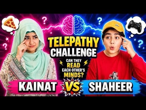 Telepathy Challenge Between Kainat & Shaheer Who Actually Won? | Rida Naqqash Extra