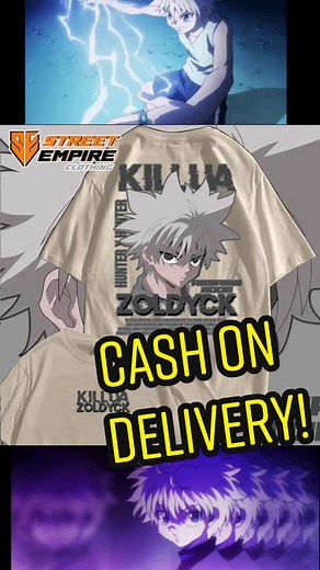 Hunter x Hunter fan and Killua is your bias! #streetempireclothing #anime #tshirt #dtf #print #highquality