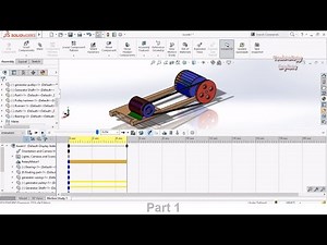 Run of River Floating Hydro Turbine Design and Assembly in SolidWorks 1 / 3
