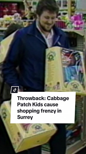 Cabbage Patch Kid Shopping Frenzy at Guildford Mall 1983