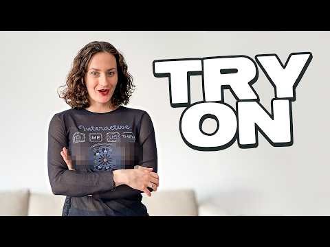 What’s Better? Butterfly Crop Top vs. Light Purple Blouse Haul!