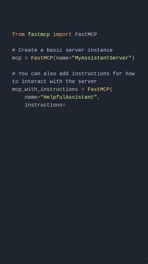 FastMCP Server Core Components Guide - Part 1/16