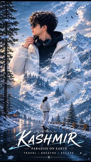 🔥Trending Travel Photo Editing Prompt #trending #travel #shorts #photoediting