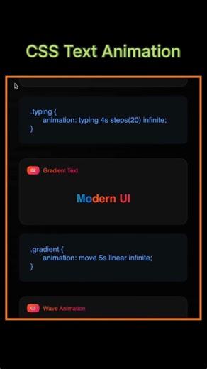 CSS Text animation... #coding #programming #programmer #developer #programmers