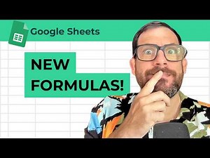 SHEETS and SHEET NEW FORMULAS in Google Sheets