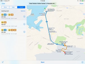 Apple Maps expands transit directions to Honolulu & Kansas City, Mo. | AppleInsider