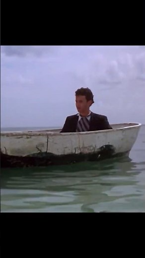 Tom Hanks Left Alone on the Boat 😳 | Splash (1984) #shorts #funnyscene ##nostalgia