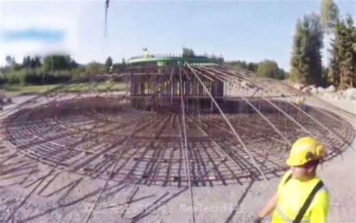 两分半钟看完风力发电机的安装过程，看看画面就觉得震憾！