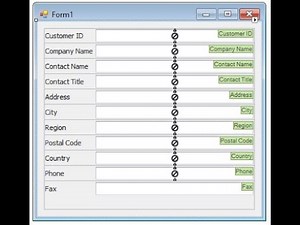 C# Entity framework | E3 Data layout control