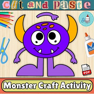 Monster Craft Alien Outer Space Activities Theme Bulletin Board Template For Kid