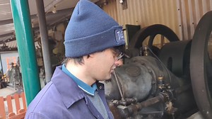 Something new to see and hear at the Anson. Harley and Dave have recently rebuilt this elderly Blackstone engine. It had suffered frost damage but thanks to Edd who welded up the damage the engine now water tight runs again. I'll be running this coming Bank Holiday Monday opening. | Anson Engine Museum