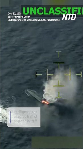 US Strikes Another Alleged Drug Smuggling Boat in Eastern Pacific