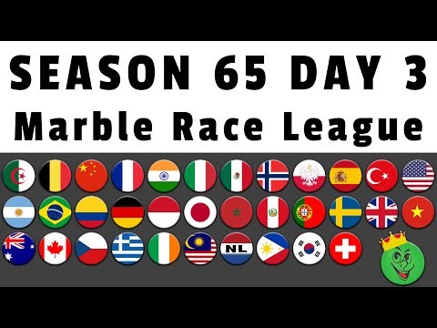 Marble Race League Season 65 Day 3 Marble Race / Marble Race King