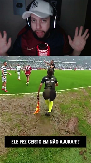 DEVERIA TER AJUDADO A SE LEVANTAR!? #futebol #viral