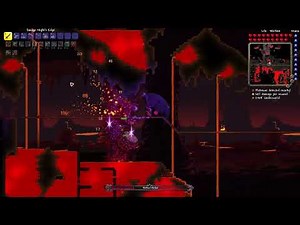 Terraria 1.4.4.9 Defeating Master Mode Wall of Flesh With Melee Class