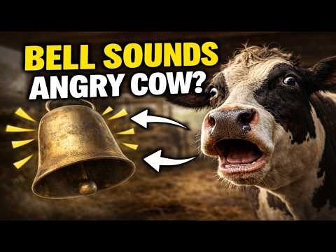 Angry Cow Sound vs Bell | Aggressive Cow Mooing | Reaction Test