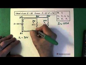 8. Basic DC Parallel Circuit & Ohm's Law
