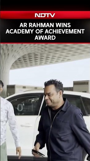 Oscar-Winning Composer A R Rahman Honoured With Academy of Achievement Award in Washington