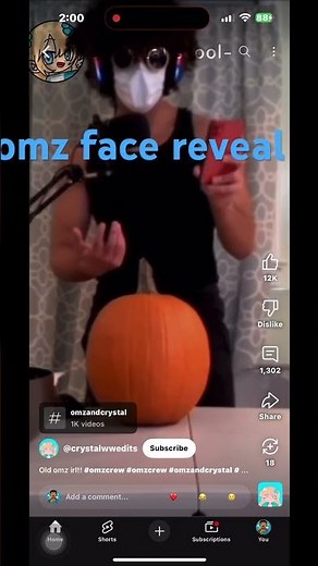 omz face reveal